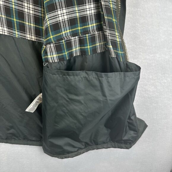 Vintage Smith & Wesson Jacket Mens XL Green Waxed Barn Field Coat 90s - Picture 12 of 16